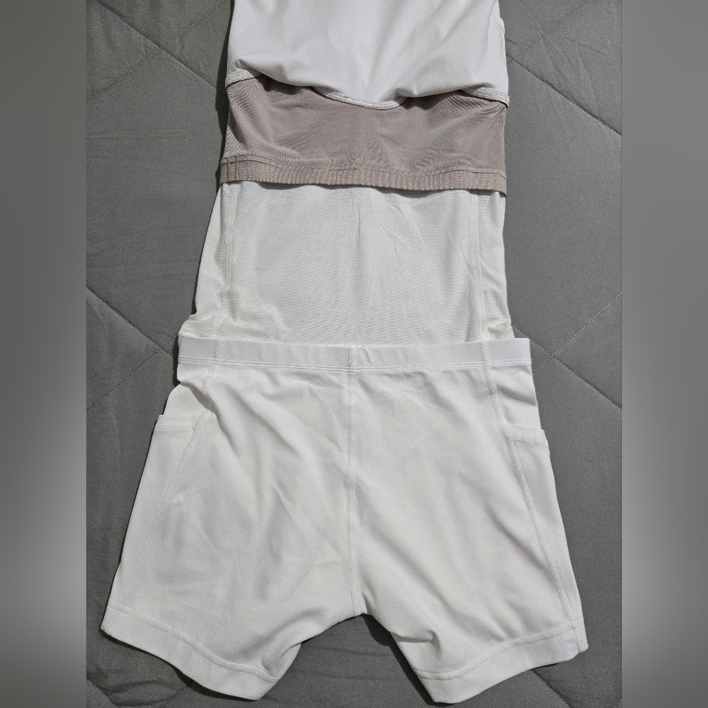 White Athletic Dress - Picture 5 of 8